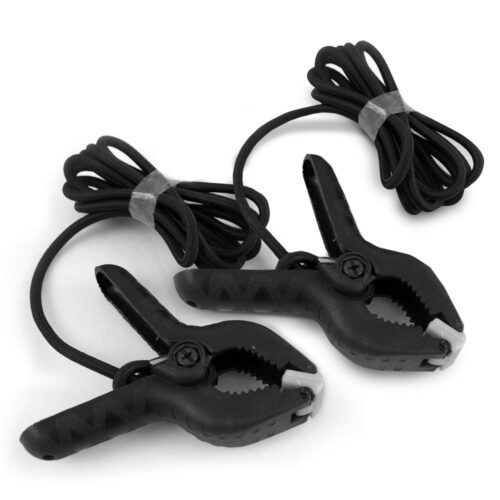 HQ Clamp with Bungee Cord, Set of 2