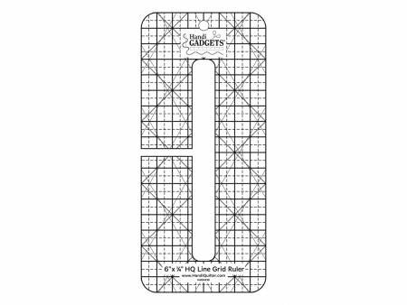 HQ Line Grid Ruler 6&quot;