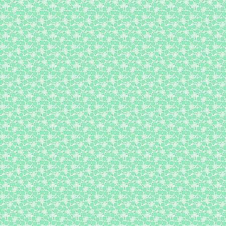 Nana Mae 7 - Green Small Flowers