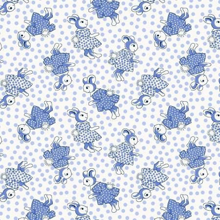 Nana Mae 3 - Blue Bunny