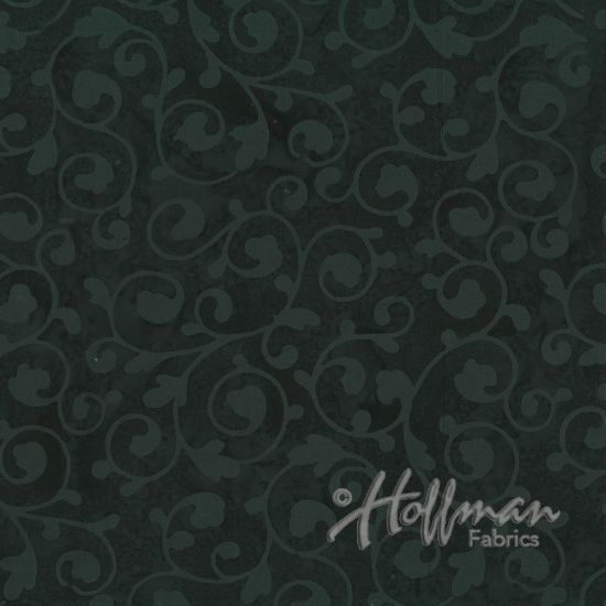 Bali Batik Swirl Black