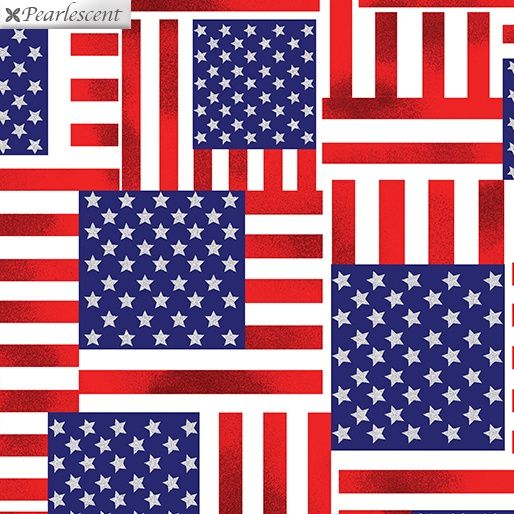 Stars &amp; Stripes Geo Red/Blue