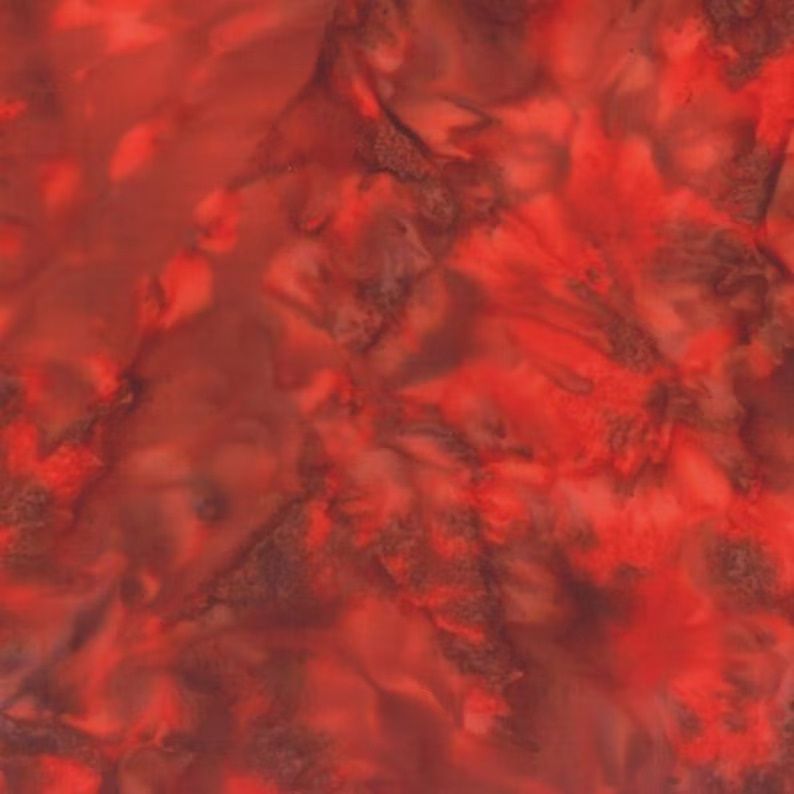 1895 Watercolor Batiks - Fire