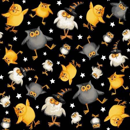 Boo Whoo Glow - Owls and Stars