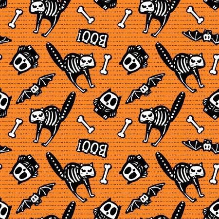 Glow Ghosts - Orange Bones Glow in the Dark