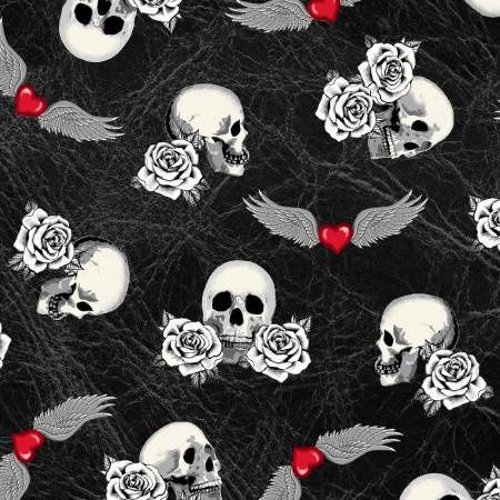 Born To Ride Skulls on Black - 50% Off!