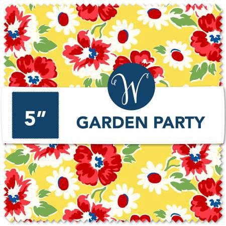 Garden Party - 5 in Square Pack, 42pcs