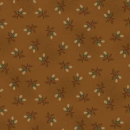 Gratitude &amp; Grace - Berry Sprigs on Brown