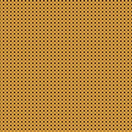 No Tricks Just Treats - Black Dots on Gold