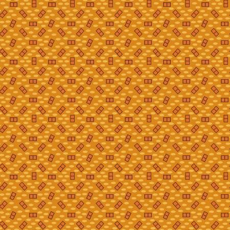 No Tricks Just Treats - Pumpkin Double Blocks