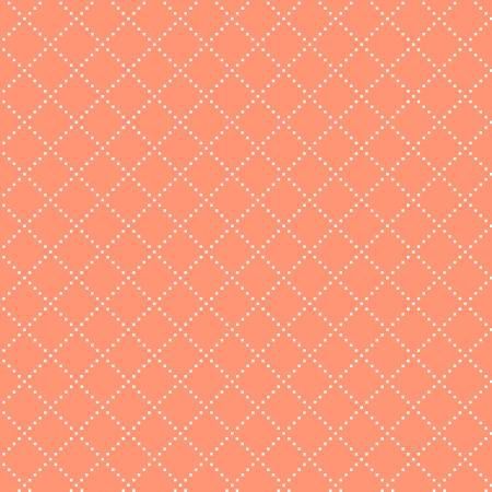 Clover &amp; Dot - Coral Bias Grid