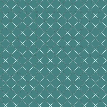 Clover &amp; Dot - Teal Bias Grid
