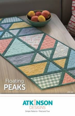 Floating Peaks Table Runner