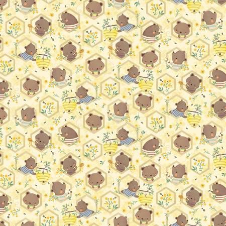 Honey Bears - Bears on Honeycomb