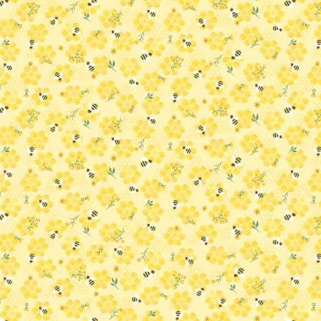 Honey Bears - Bees on Honeycomb