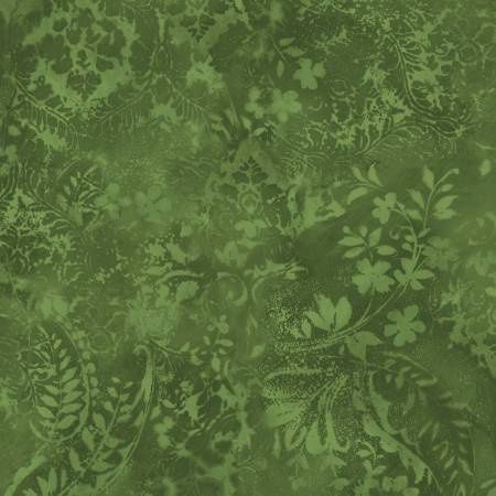 Vintage Damask Green 108in Wide Back