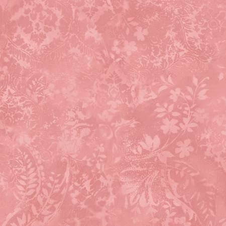 Vintage Damask Pink 108in Wide Back