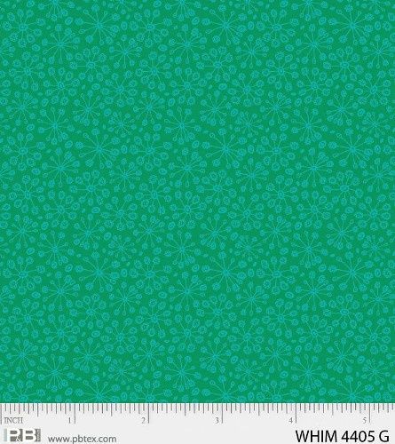 Whimsy - Green Starburst