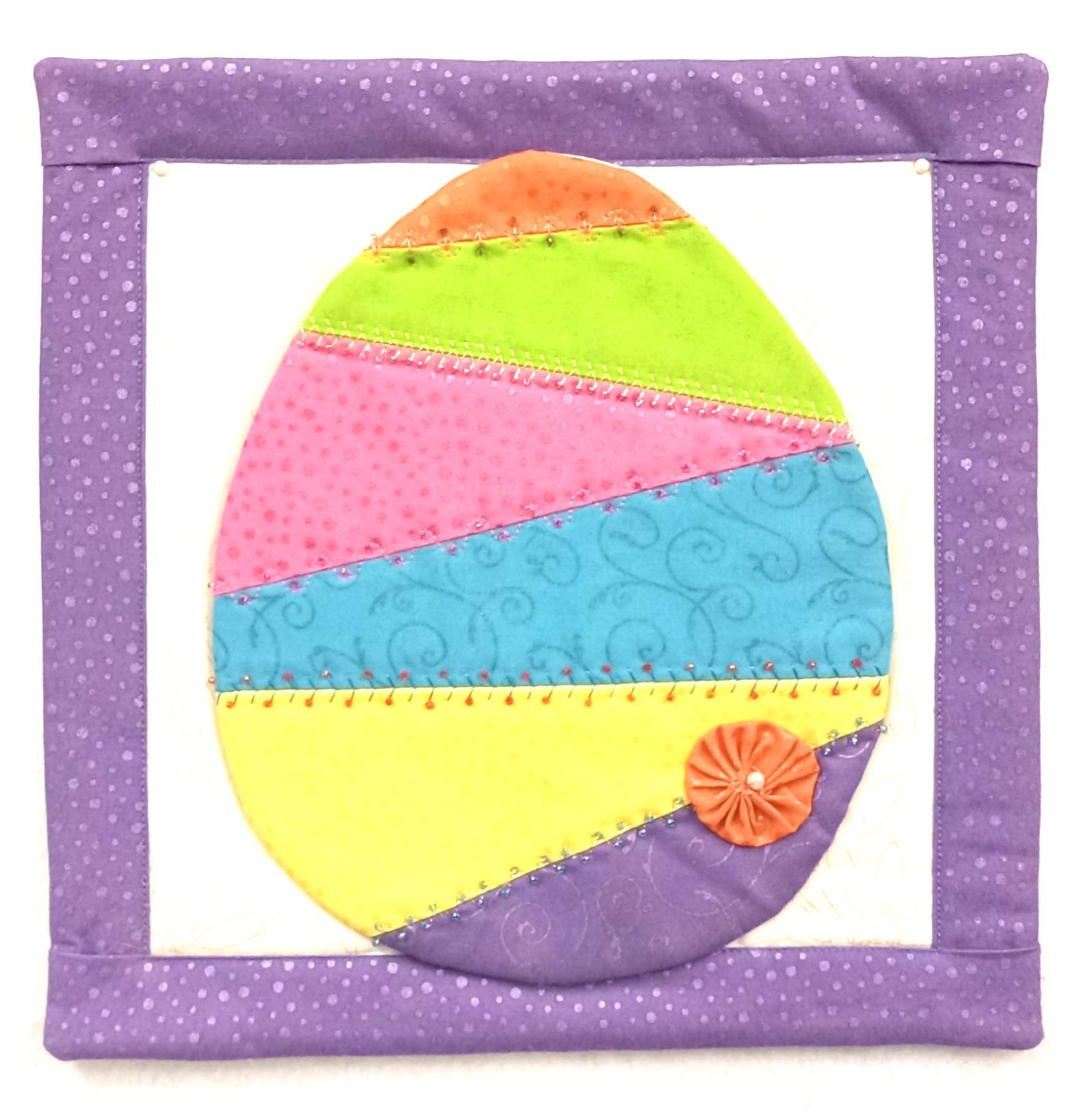 Machine Applique Easter Egg Workshop