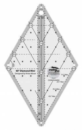 60 Degree Mini Diamond Ruler