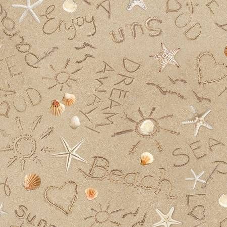 Beach Dreams - Sand Writing