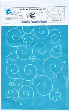 Full Line Stencil Oak Leaf Swirl - 50% Off!