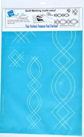 Full Line Stencil Double Oval Diamond Border - 50% Off!