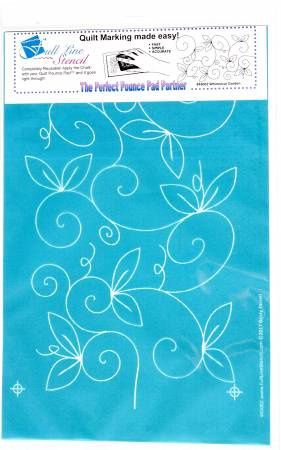 Full Line Stencil Whimsical Garden Stencil - 50% Off!