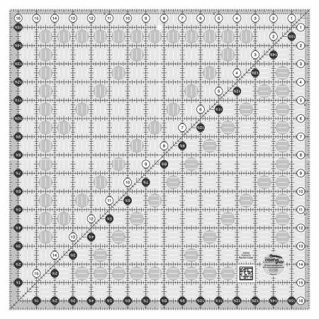 Creative Grids Quilt 16-1/2&quot; Square Turn Around Ruler