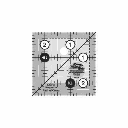 Creative Grids 2 1/2&quot; Turn-a-Round Square Ruler