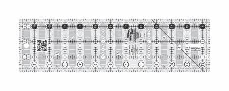 Creative Grids Quick Trim Ruler 3-1/2&quot; X 12-1/2&quot; Rectangle Ruler