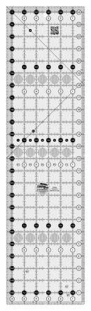 Creative Grids 6 1/2&quot; x 24 1/2&quot; Turn a Round Rectangle Ruler