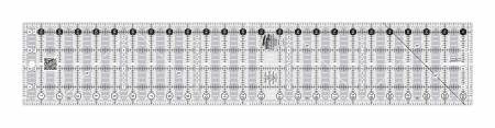 Creative Grids Quick Trim And Circle Ruler Two 4-1/2&quot; x 24-1/2&quot;