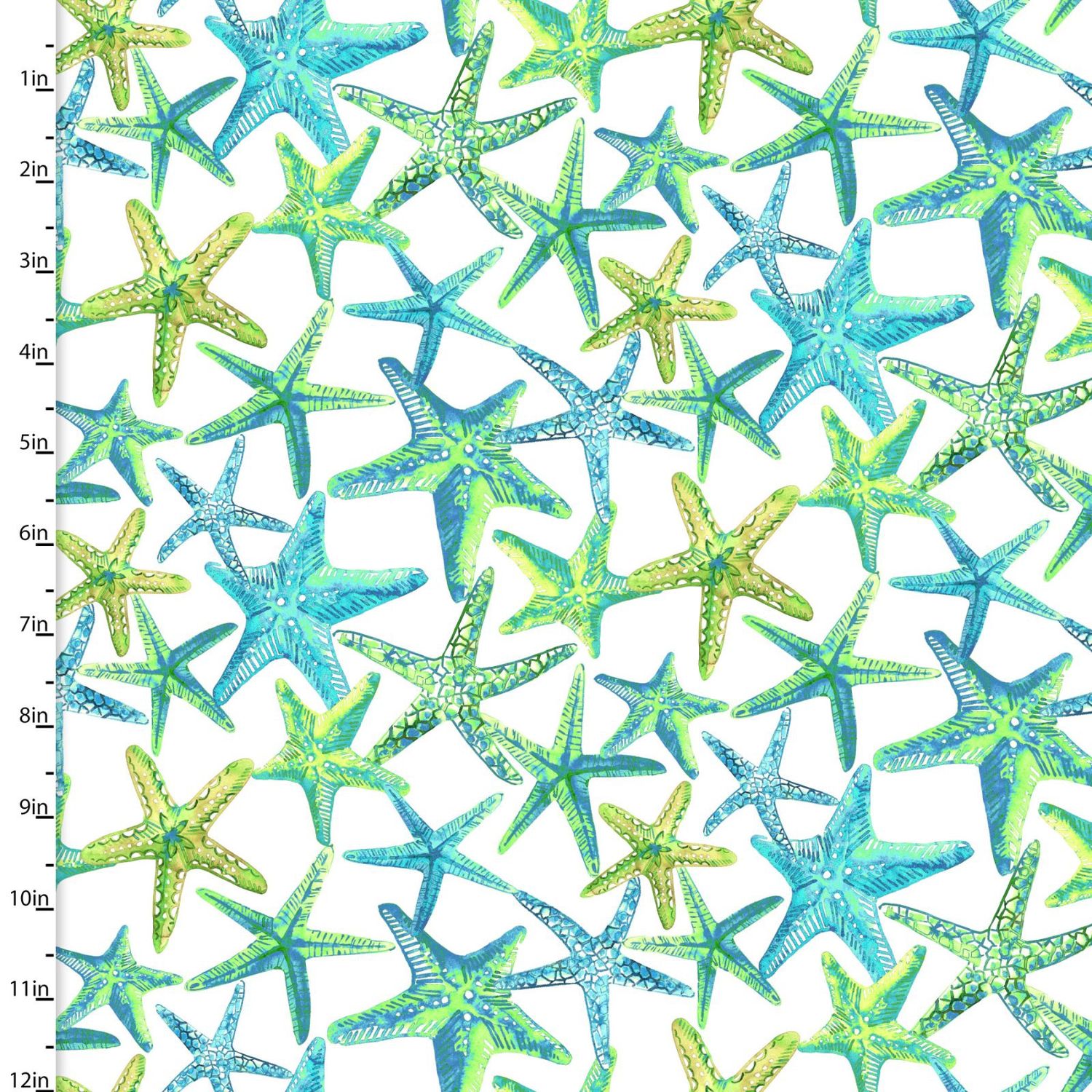 Sandsational - Starfish Toss on White