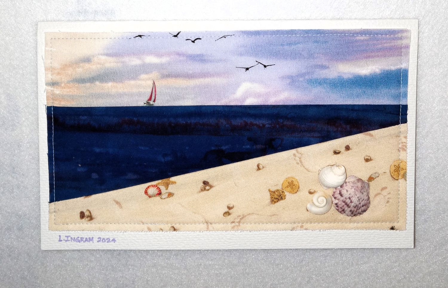 Quilted Landscape Card Class