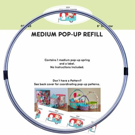 Pop Up Refill Medium 8 in