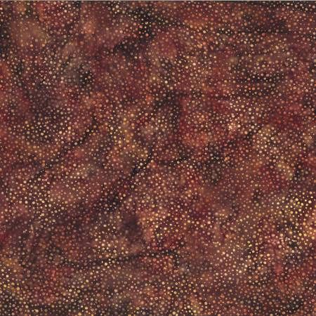 Bali Dot Batiks - Saddle Brown