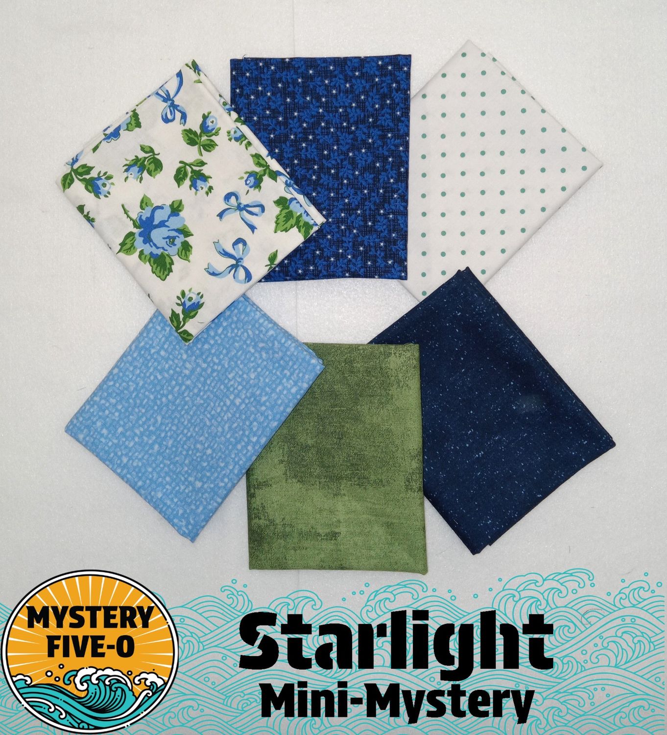 Mini Mystery Bundle #5 - Blue Vintage Roses