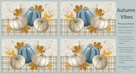 Autumn Vibes -  Placemat Panel