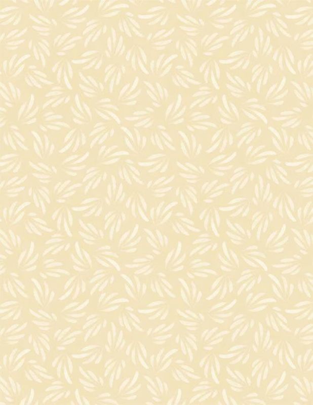 Chickadee Charm - Beige Tonal Petals