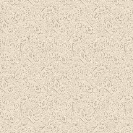 Flower Garden - Cream Paisley