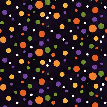 Spooky Aura Glow - Multi Polka Dots