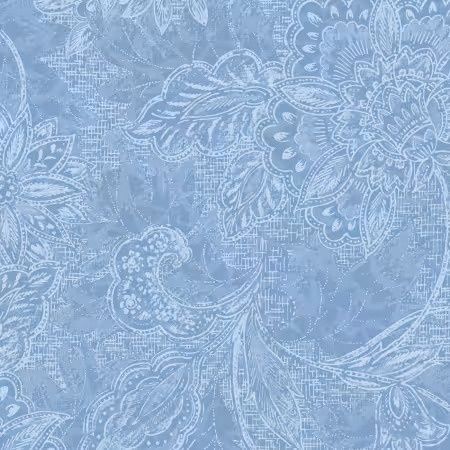 Shadow Jacquard - Sky Blue 118&quot; WW