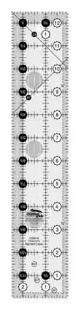 Creative Grids 2 1/2&quot; x 12 1/2&quot; Rectangle Ruler