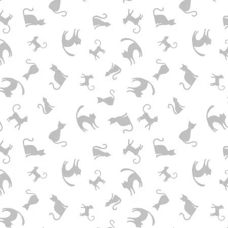 White on White Cat Toss