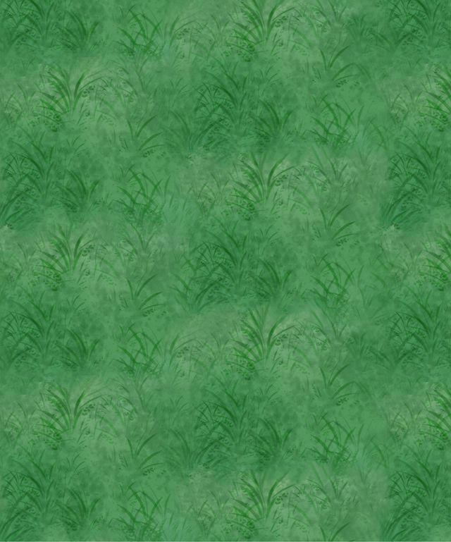 ANESH 2025 Fabric Collection - Forest Green Grass