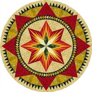 Christmas Celebration Tree Skirt - A Judy Neimeyer Pattern