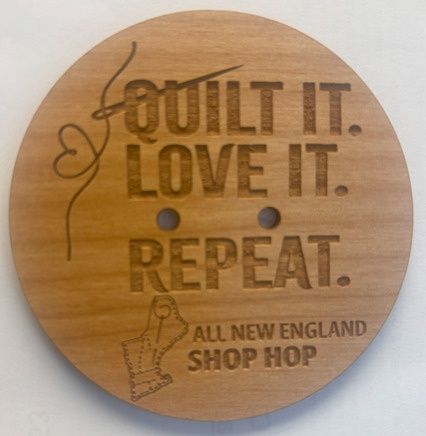 ANESH 2025 3 Inch Wooden Buttons