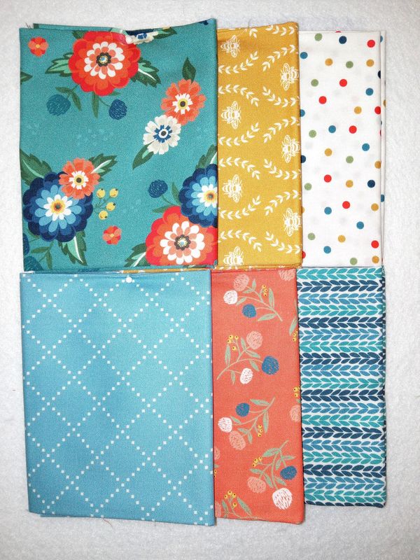 Mini Mystery Bundle #1 - Teal Blooms &amp; Bees