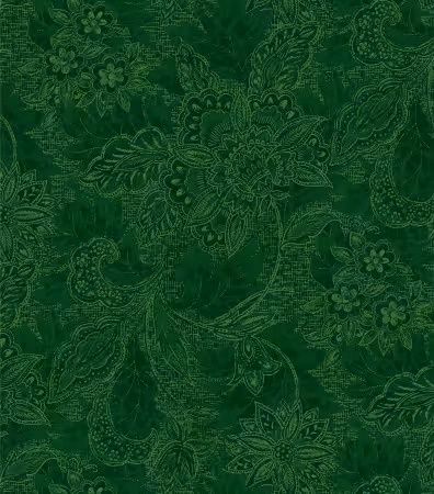 Shadow Jacquard - Forest Green 118" WW